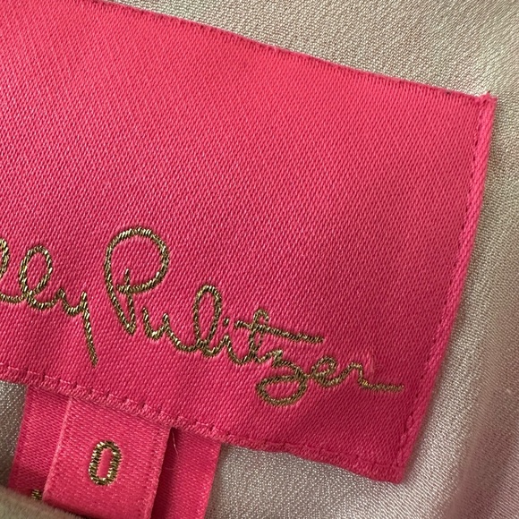 Lilly Pulitzer Pink Darla Stretch Dress (D9) - Picture 11 of 11